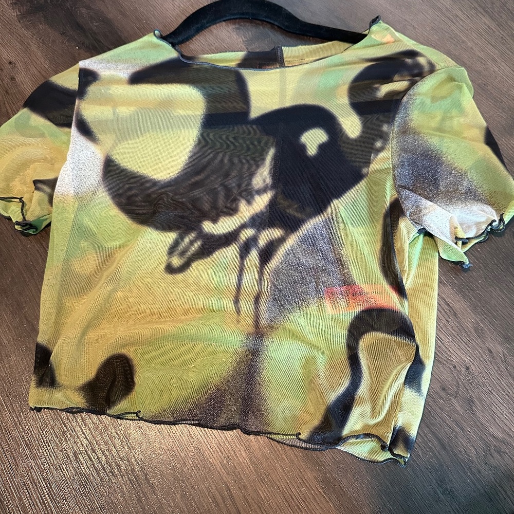 Heron Preston sheer top